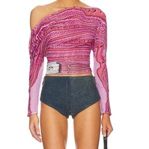 1XBLUE Denim Hot Shorts